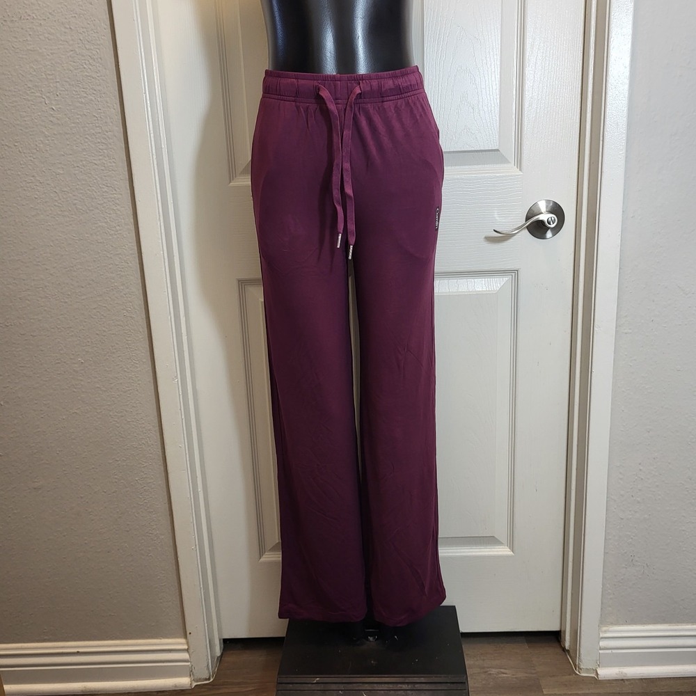 Comfrt Cloud Pants Light Weight Women's Plum Size Extra Small Design in USA